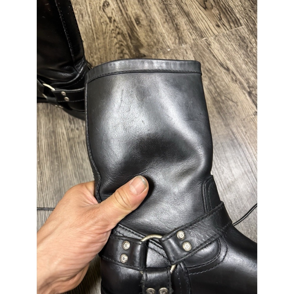 Harley-Davidson Black Leather Biker Engineer Riding Boots Women's Size 7⁠ - Picture 15 of 16